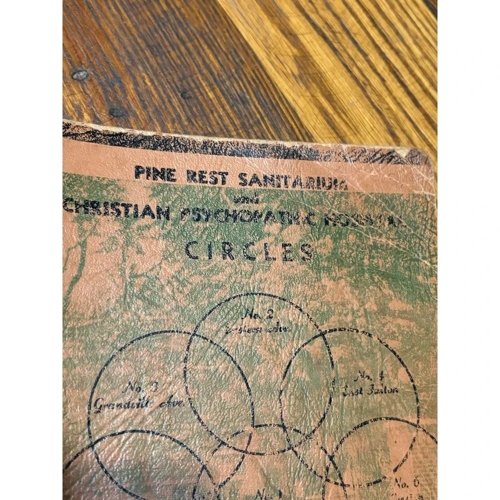 Pine Rest Sanitarium Psych Hospital COOKBOOK Grand Rapids Kalamazoo MI 1949